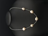 Collana Gioielleria Dossena  Donna in Argento Perla COAR-8-253